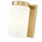 Z-Lite Burk 1 Light Wall Sconce, 4.25in. W x 7.25in. H, Luxe Gold 746-1S-LG - alternate 4